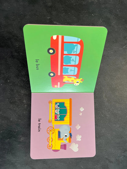 Livre cartonné - les véhicules