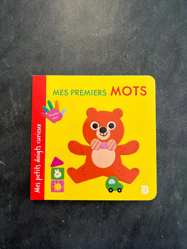 Livre cartonné - mes premiers mots