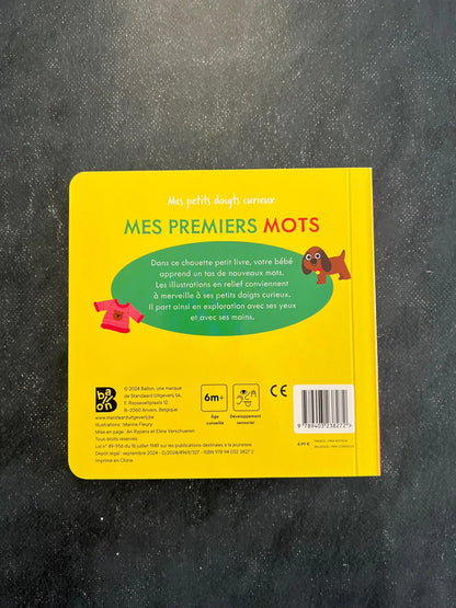 Livre cartonné - mes premiers mots