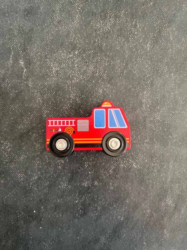 Livre jeux - le camion de pompier