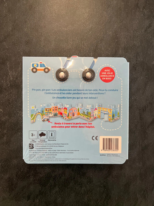 Livre jeux - l’ambulance