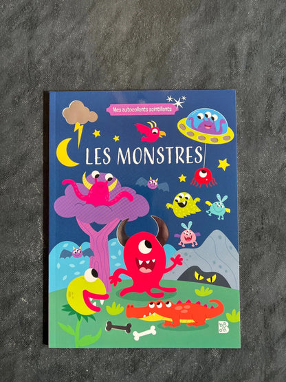 Mes autocollants scintillants - les monstres