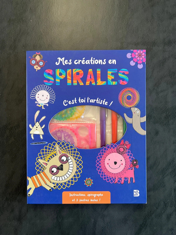Mes créations en spirales