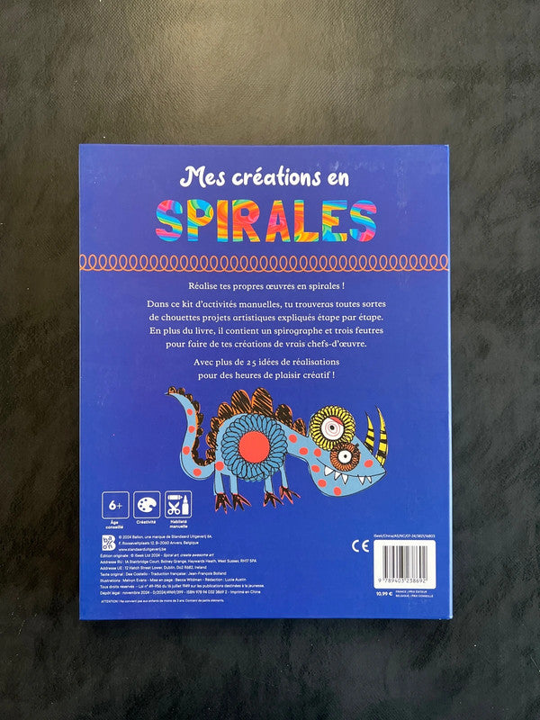 Mes créations en spirales