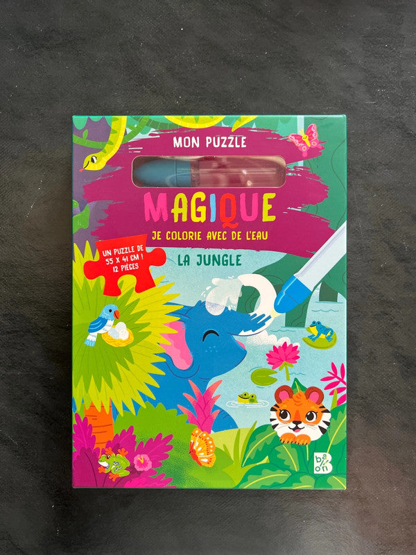 Mon puzzle magique - la jungle