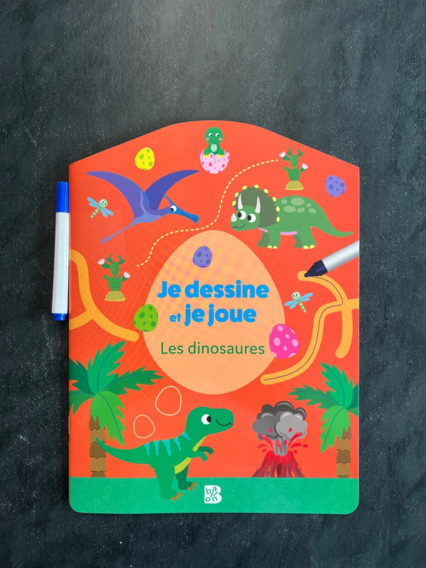 Je dessine et je joue - les dinosaures
