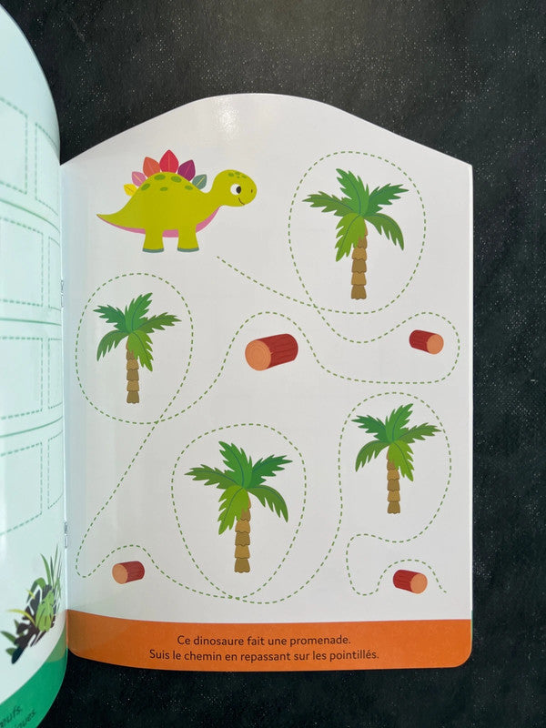 Je dessine et je joue - les dinosaures