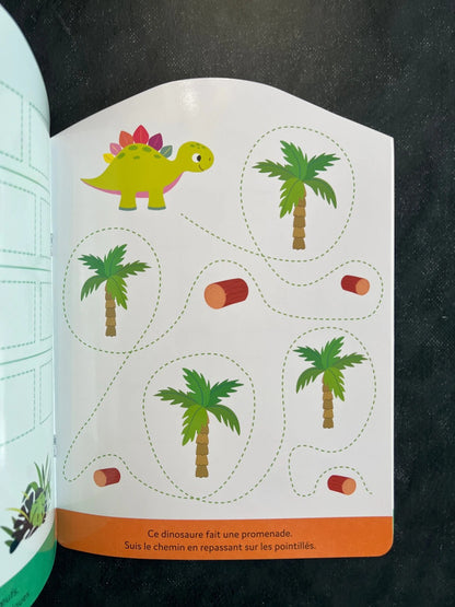 Je dessine et je joue - les dinosaures