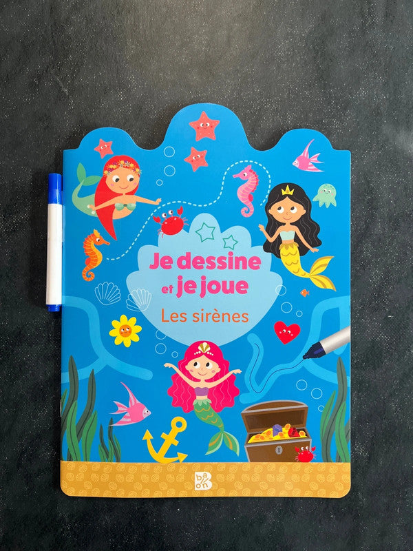 Je dessine et je joue - les sirènes