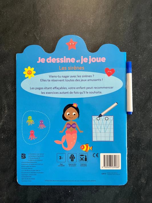 Je dessine et je joue - les sirènes