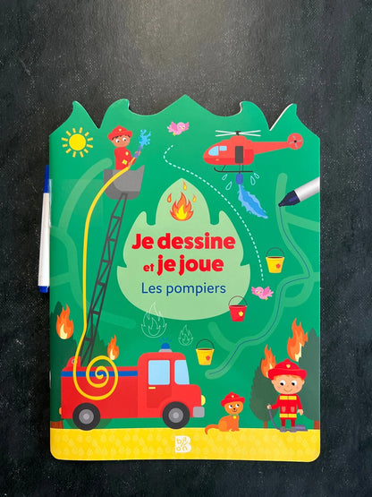 Je dessine et je joue - les pompiers