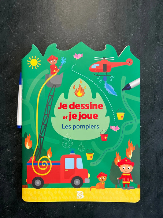 Je dessine et je joue - les pompiers