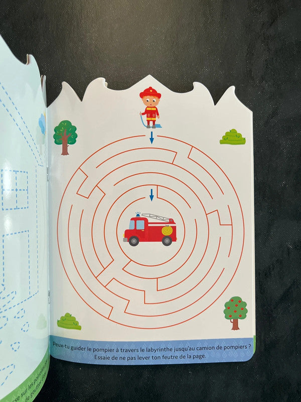 Je dessine et je joue - les pompiers