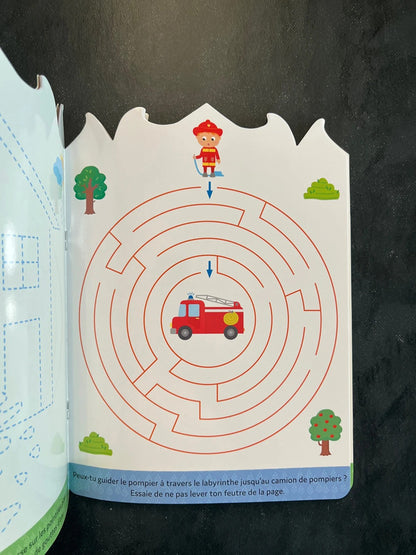 Je dessine et je joue - les pompiers