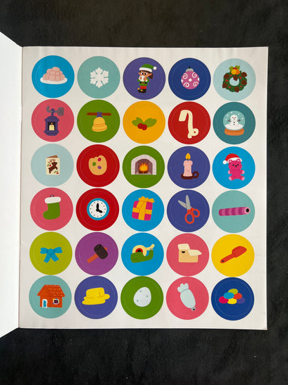 101 choses à trouver et à coller - joyeux Noël !