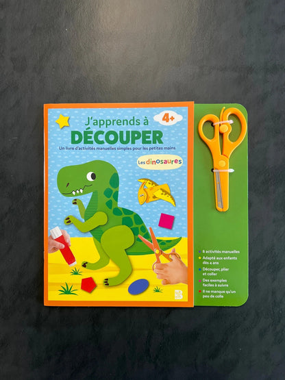 J'apprends à découper - les dinosaures