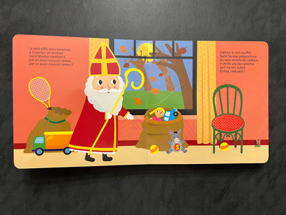 Mon livre sonore à toucher - Saint-nicolas