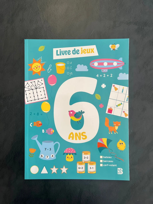 Livre de jeux - dès 6 ans