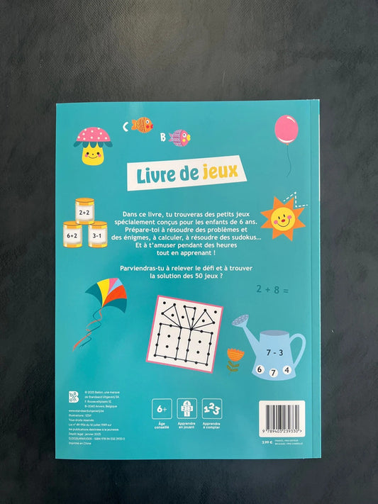 Livre de jeux - dès 6 ans