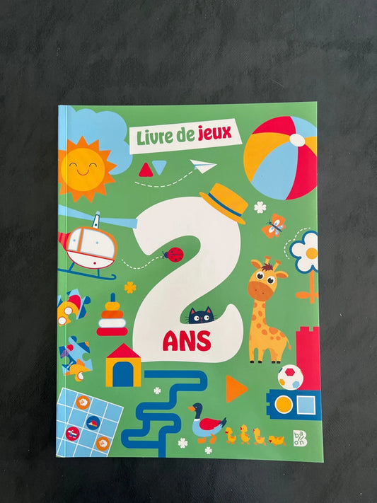 Livre de jeux - dès 2 ans