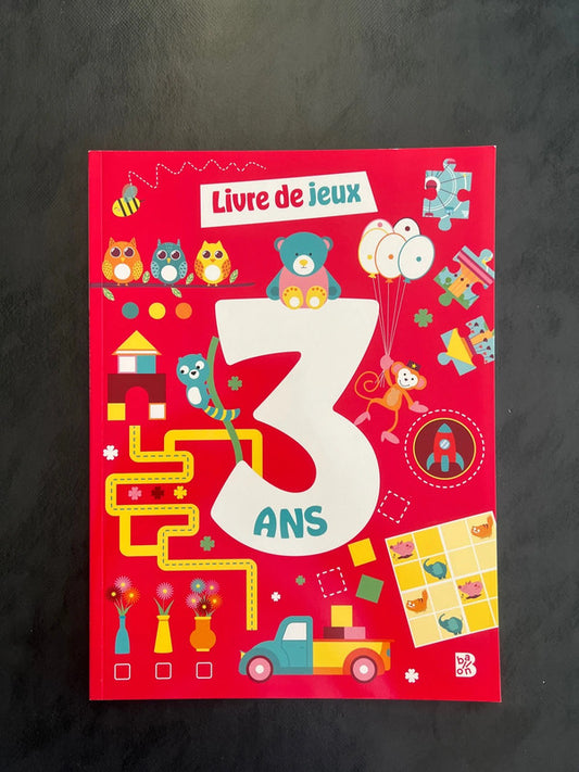 Livre de jeux - dès 3 ans