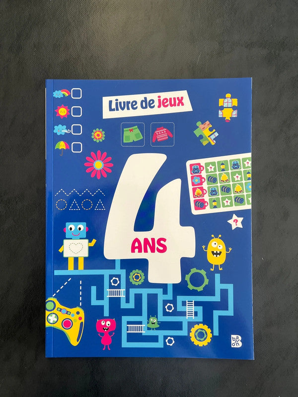 Livre de jeux - dès 4 ans