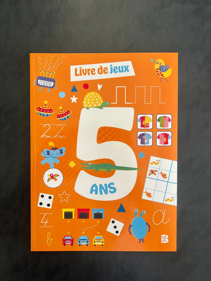 Livre de jeux - dès 5 ans