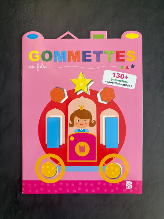 Gommettes en folie - princesses