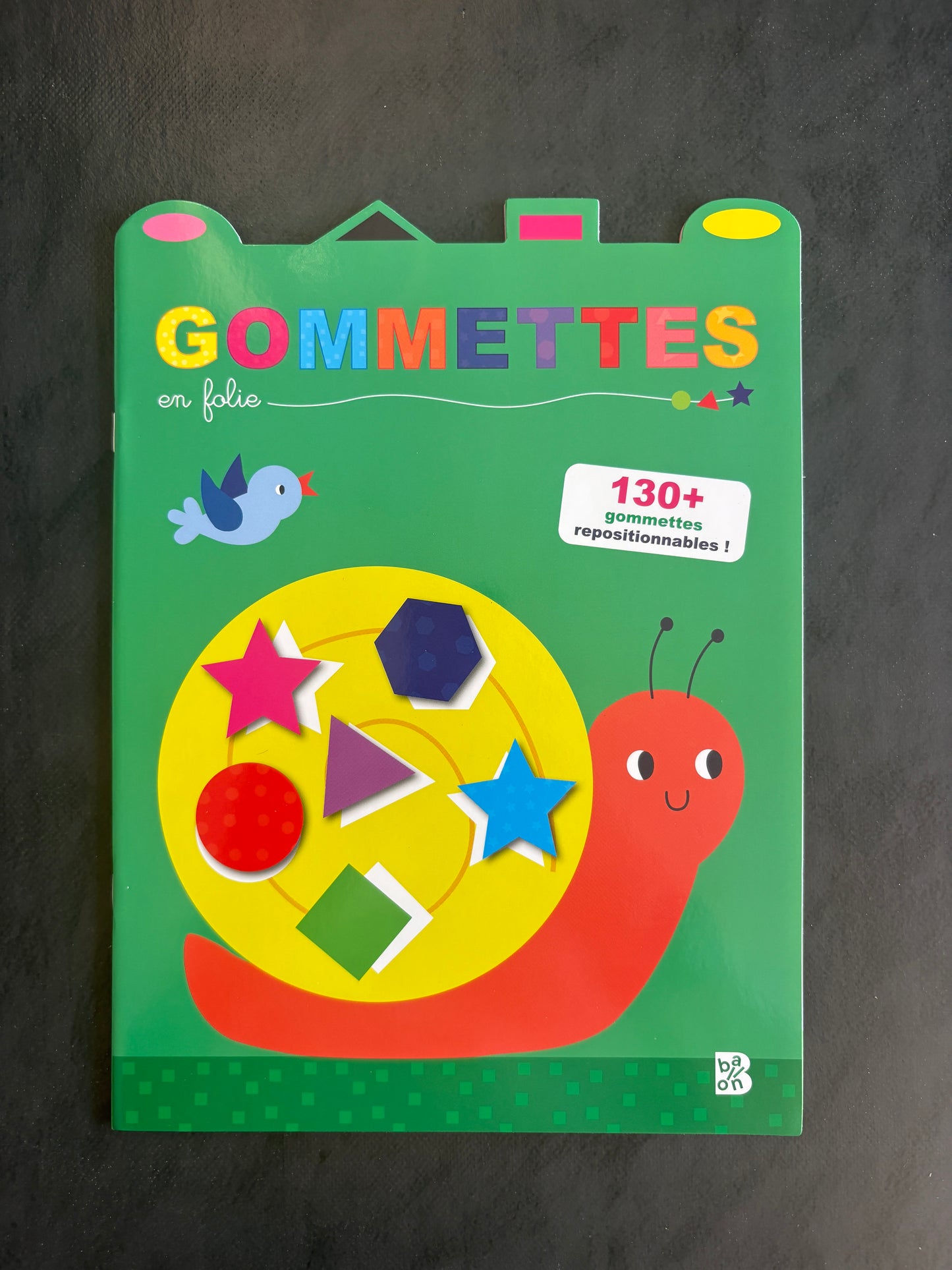 Gommettes en folie - escargot