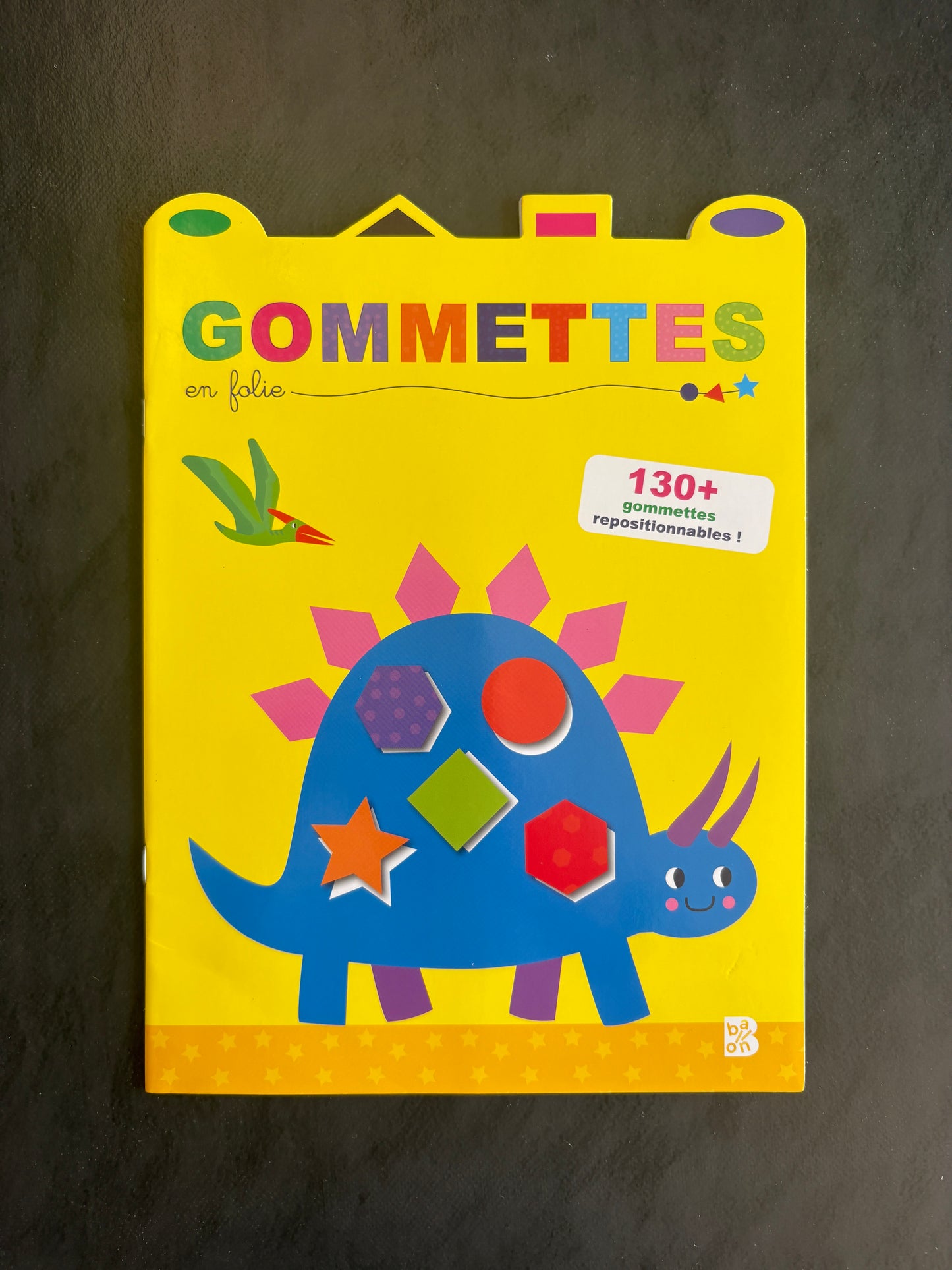 Gommettes en folie - dinosaures