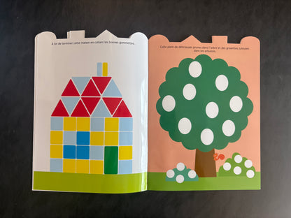 Gommettes en folie - dinosaures