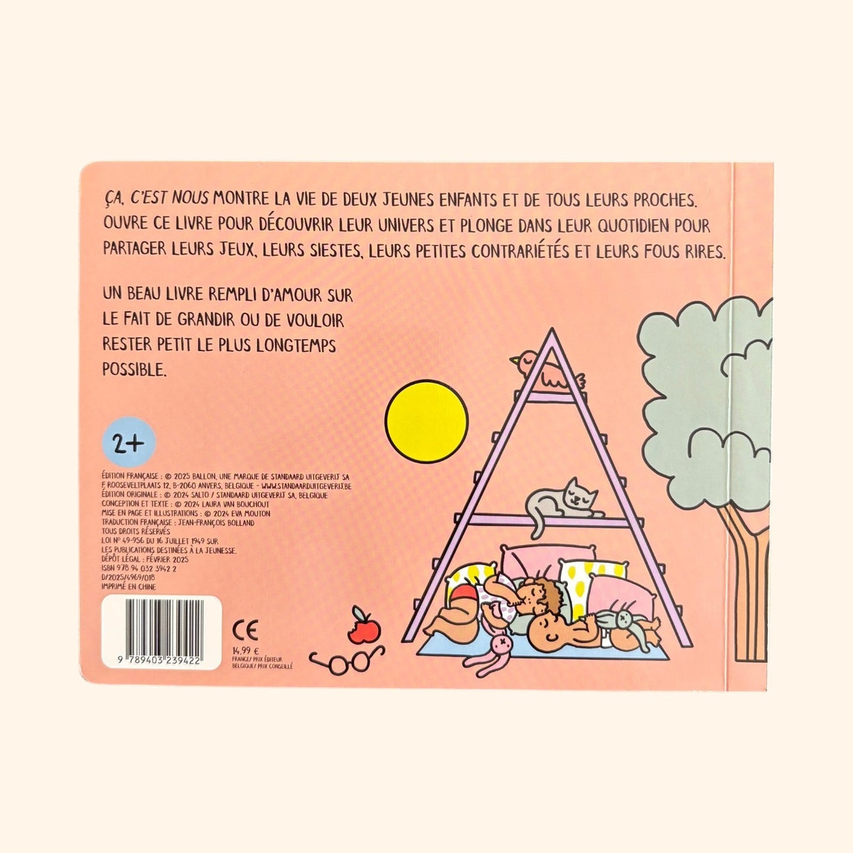 Ça, c'est nous ! - Livre à volets Coucou bébé dès 18 mois