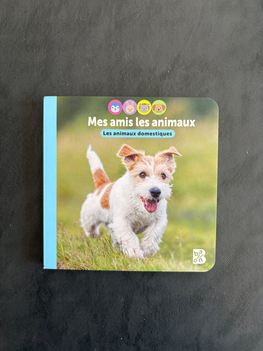 Livre cartonné - Les animaux domestiques