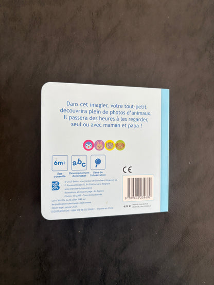 Livre cartonné - Les animaux domestiques