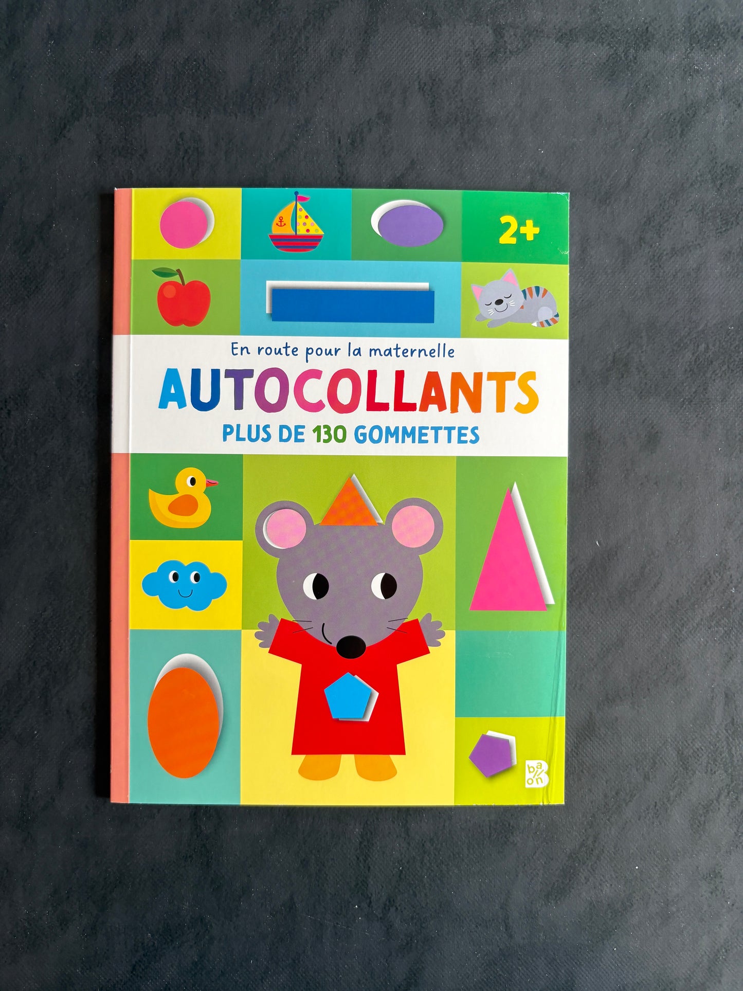 Livre d'autocollants - dès 2 ans