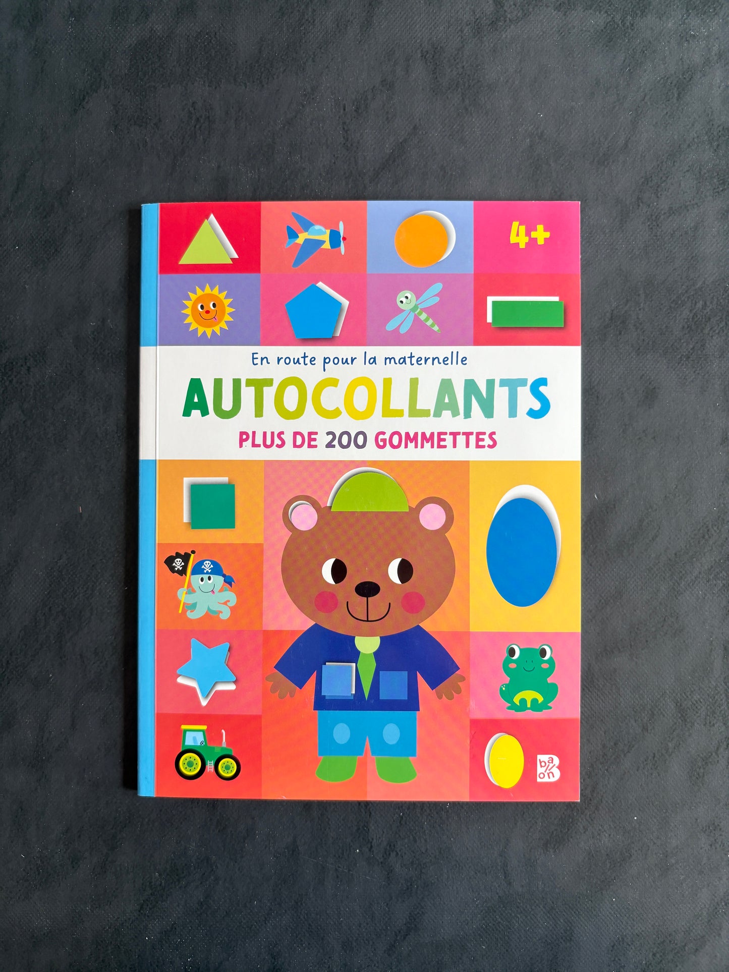 Livre d'autocollants - dès 4 ans
