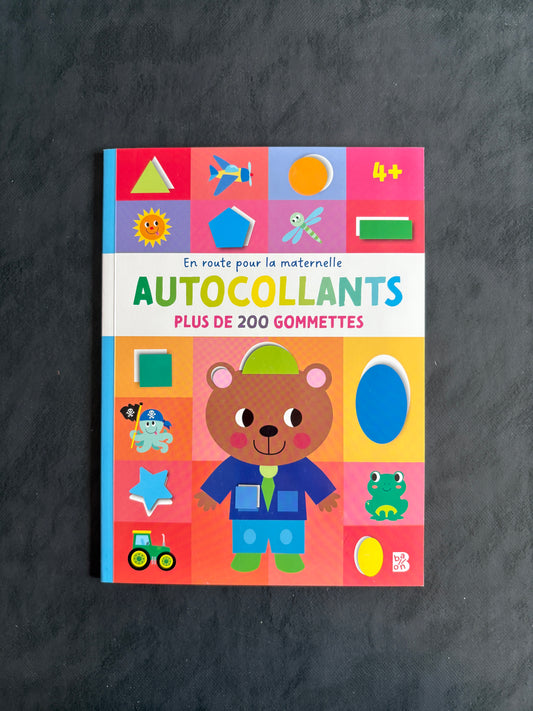Livre d'autocollants - dès 4 ans