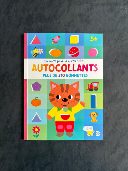 Livre d'autocollants - dès 5 ans