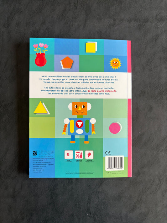 Livre d'autocollants - dès 5 ans