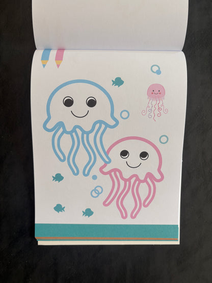 Mon premier bloc à colorier - sous l'eau