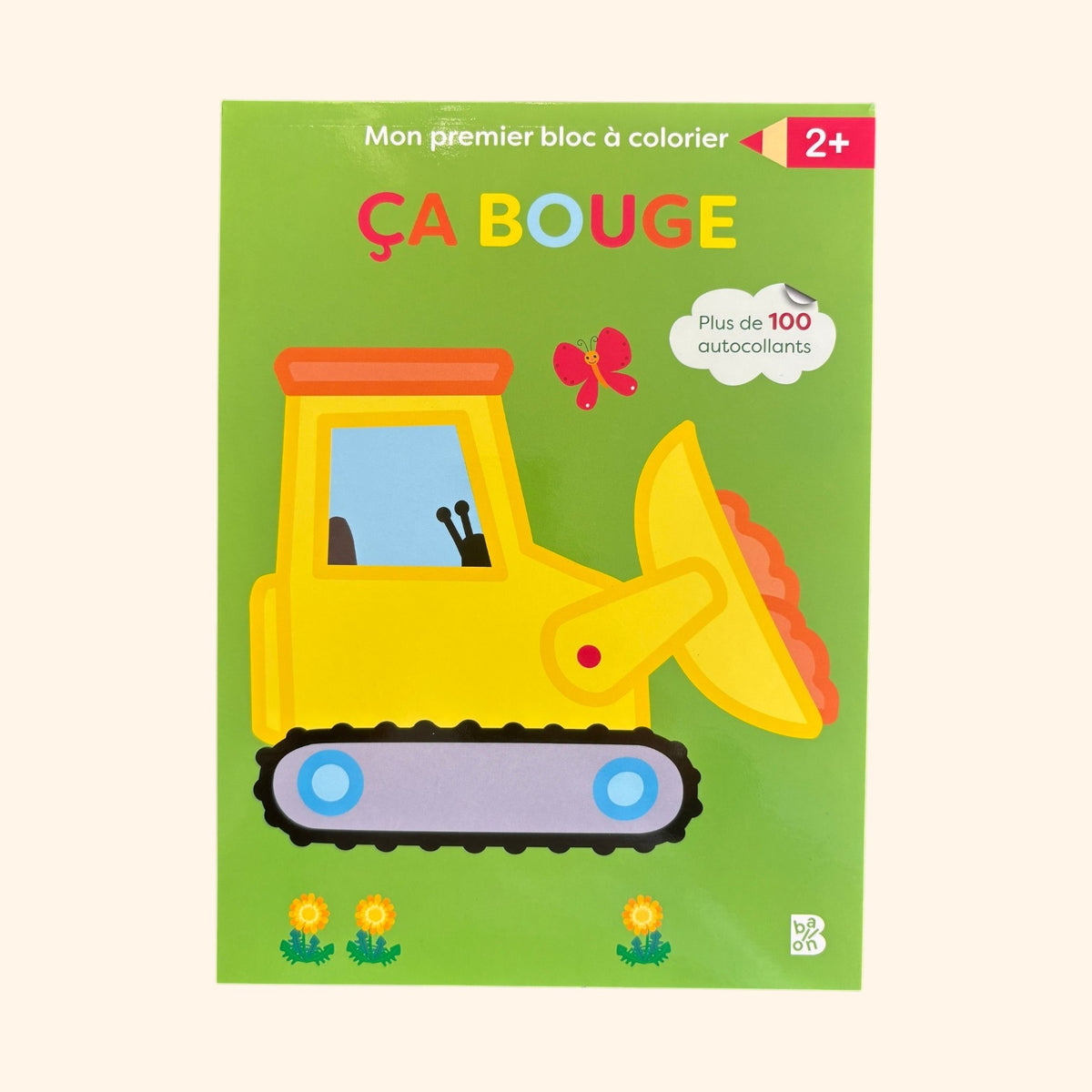 Mon premier bloc à colorier - Ça bouge ! Dès 2 ans