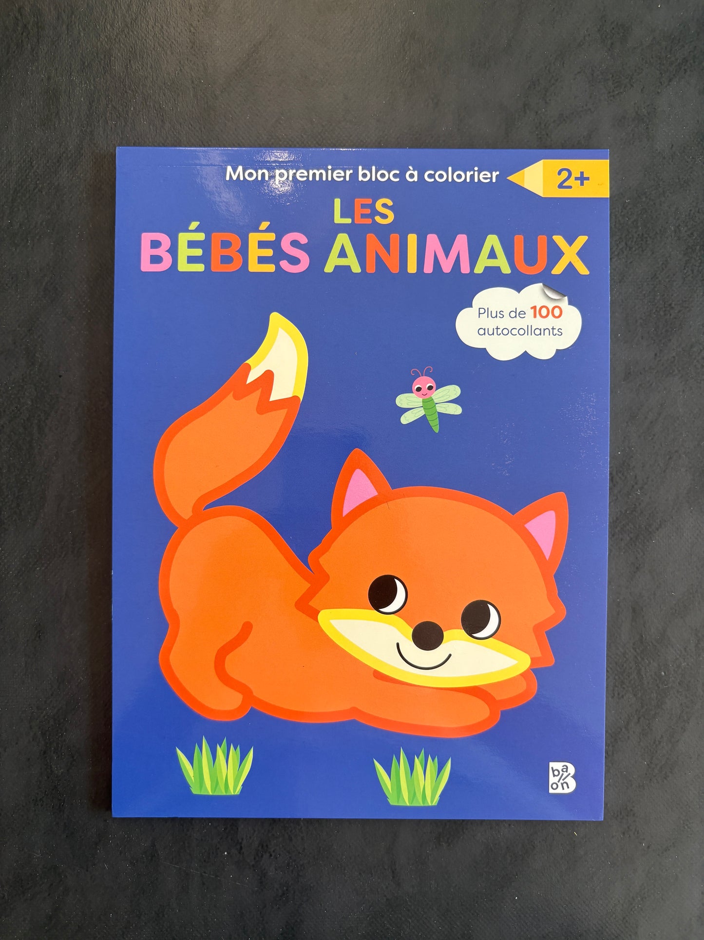 Mon premier bloc à colorier - les bébés animaux