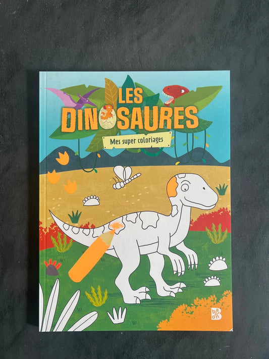 Mes super coloriages - les dinosaures