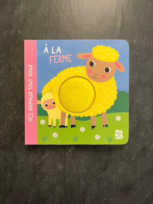 Livre cartonné - à la ferme