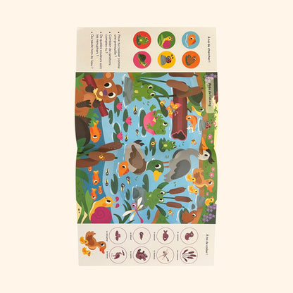 Mon premier cherche et colle - le printemps (3-5 ans)