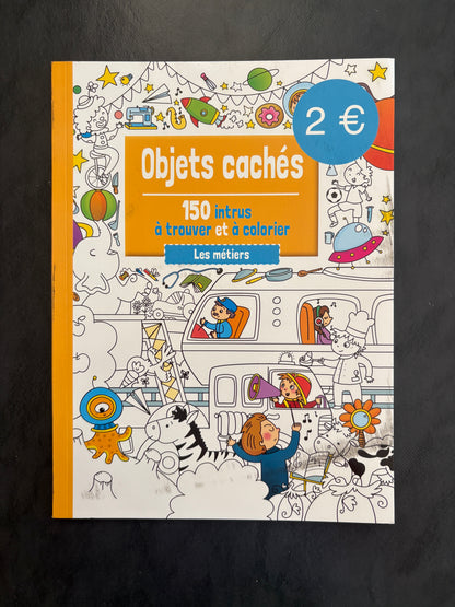Objets cachés - les métiers