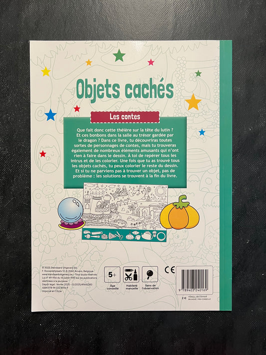 Objets cachés - les contes
