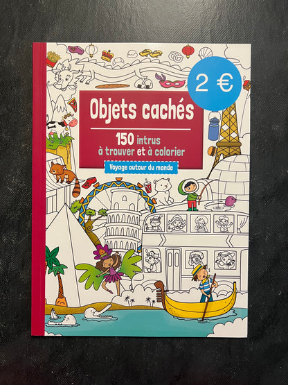 Objets cachés - voyage autour du monde