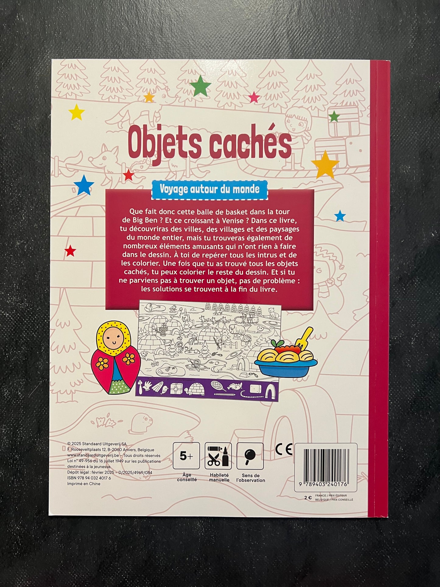 Objets cachés - voyage autour du monde