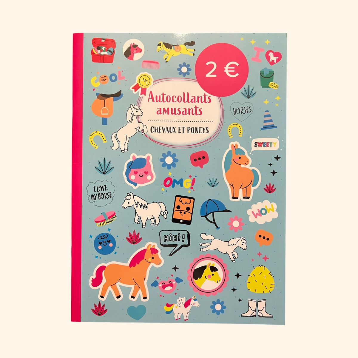Autocollants amusants - Chevaux et poneys | 4-7 ans